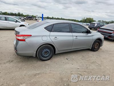 Trzecie zdjęcie samochodu z tyłu: 2014 NISSAN SENTRA SV VIN:3N1AB7AP1EY248874 - miniatura