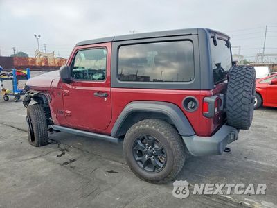 Drugie zdjęcie samochodu z przodu: 2021 JEEP WRANGLER SPORT VIN:1C4HJXAG7MW626992 - miniatura