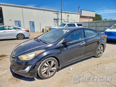 2014 HYUNDAI ELANTRA LIMITED KMHDH4AE9EU104591 - główne zdjęcie licytacji z USA - miniatura