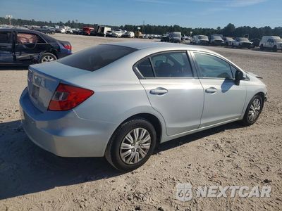 Trzecie zdjęcie samochodu z tyłu: 2012 HONDA CIVIC LX VIN:2HGFB2F5XCH555851 - miniatura