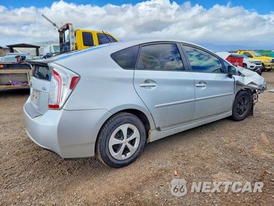 Trzecie zdjęcie samochodu z tyłu: 2013 TOYOTA PRIUS ONE VIN:JTDKN3DU3D5672281 - miniatura