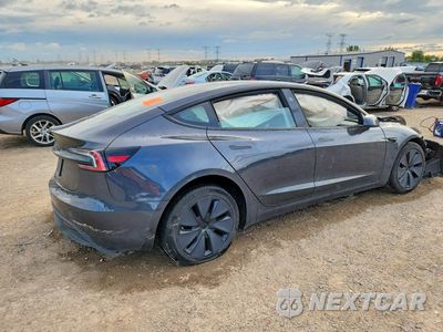 Trzecie zdjęcie samochodu z tyłu: 2025 TESLA MODEL 3 VIN:5YJ3E1EA3SF917007 - miniatura