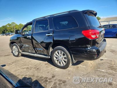 Trzecie zdjęcie samochodu z tyłu: 2015 TOYOTA SEQUOIA LIMITED VIN:5TDKY5G19FS060362 - miniatura