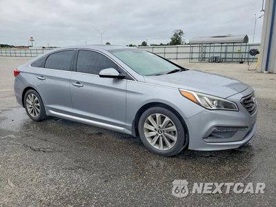 Czwarte zdjęcie samochodu z boku: 2017 HYUNDAI SONATA SPORT VIN:5NPE34AF3HH578244 - miniatura