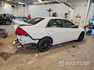 Trzecie zdjęcie samochodu z tyłu: 2007 HONDA ACCORD SE VIN:1HGCM55337A170876 - miniatura
