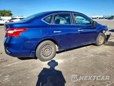 Trzecie zdjęcie samochodu z tyłu: 2017 NISSAN SENTRA S VIN:3N1AB7AP6HY251483 - miniatura