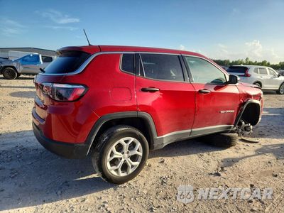 Trzecie zdjęcie samochodu z tyłu: 2024 JEEP COMPASS SPORT VIN:3C4NJDAN8RT173849 - miniatura
