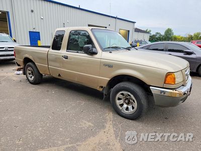 Czwarte zdjęcie samochodu z boku: 2001 FORD RANGER SUPER CAB VIN:1FTYR14V21PB13056 - miniatura