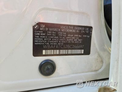 Zdjęcie 12 z 12 samochodu: 2011 BMW 535 I VIN:WBAFR7C52BC266697 - miniatura