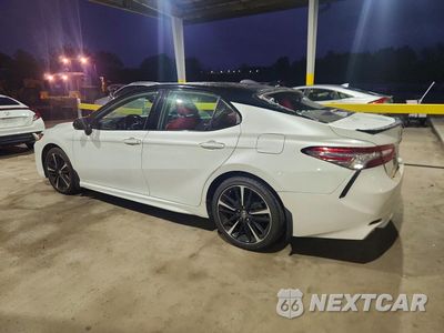 Drugie zdjęcie samochodu z przodu: 2019 TOYOTA CAMRY XSE VIN:4T1B61HK2KU244663 - miniatura