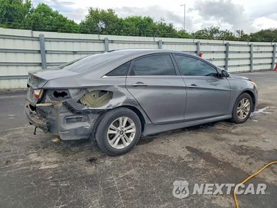 Trzecie zdjęcie samochodu z tyłu: 2014 HYUNDAI SONATA GLS VIN:5NPEB4AC8EH903507 - miniatura