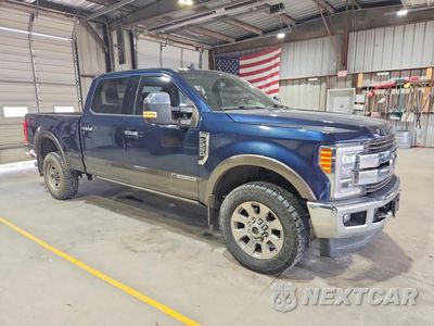 Czwarte zdjęcie samochodu z boku: 2019 FORD F250 SUPER DUTY VIN:1FT7W2BT8KEF29086 - miniatura