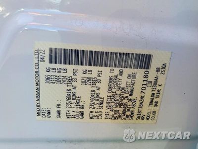 Zdjęcie 13 z 13 samochodu: 2022 NISSAN ROGUE SV VIN:5N1BT3BA2NC701180 - miniatura