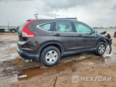 Trzecie zdjęcie samochodu z tyłu: 2014 HONDA CR-V LX VIN:5J6RM4H39EL020345 - miniatura