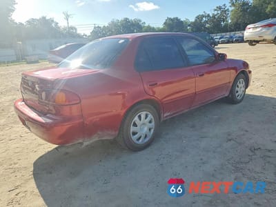 Trzecie zdjęcie samochodu z tyłu: 2001 TOYOTA COROLLA LE VIN:2T1BR12E41C449346 - miniatura