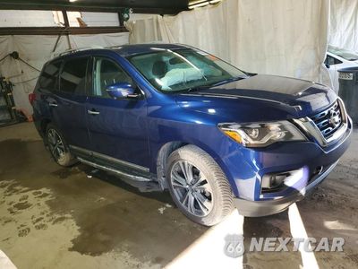 Czwarte zdjęcie samochodu z boku: 2019 NISSAN PATHFINDER PLATINUM VIN:5N1DR2MMXKC582542 - miniatura