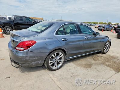 Trzecie zdjęcie samochodu z tyłu: 2017 MERCEDES-BENZ C 300 VIN:55SWF4JB9HU222838 - miniatura