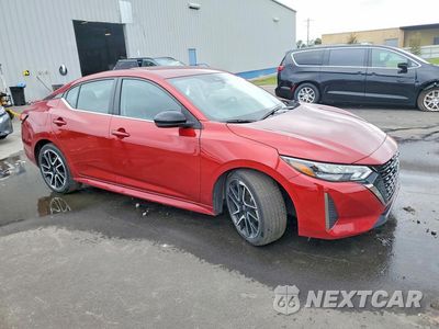 Czwarte zdjęcie samochodu z boku: 2025 NISSAN SENTRA SR VIN:3N1AB8DV7SY294186 - miniatura