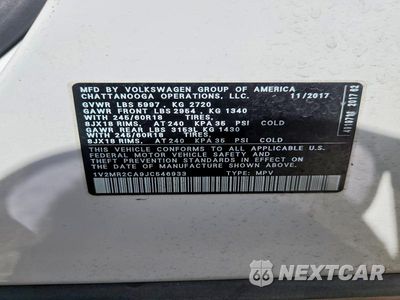 Zdjęcie 13 z 13 samochodu: 2018 VOLKSWAGEN ATLAS SEL VIN:1V2MR2CA9JC546933 - miniatura