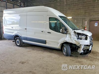 Czwarte zdjęcie samochodu z boku: 2020 FORD TRANSIT 350 DELIVERY VAN VIN:1FTBW3X81LKA45607 - miniatura
