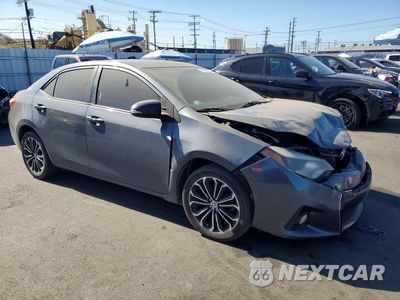 Czwarte zdjęcie samochodu z boku: 2016 TOYOTA COROLLA S PLUS VIN:5YFBURHE9GP405677 - miniatura