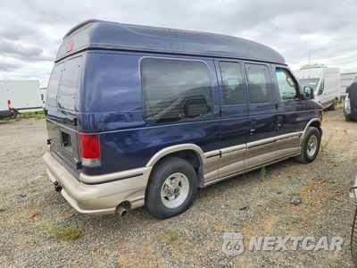 Trzecie zdjęcie samochodu z tyłu: 2006 FORD E250 RV VIN:1FDNE24L76HA46356 - miniatura