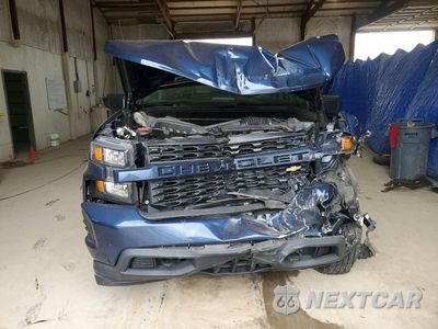 Piąte zdjęcie samochodu w środku: 2021 CHEVROLET SILVERADO K1500 CUSTOM VIN:1GCRYBEK4MZ342736 - miniatura