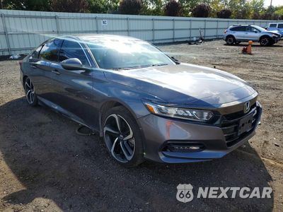Czwarte zdjęcie samochodu z boku: 2020 HONDA ACCORD SPORT VIN:1HGCV1F31LA140659 - miniatura