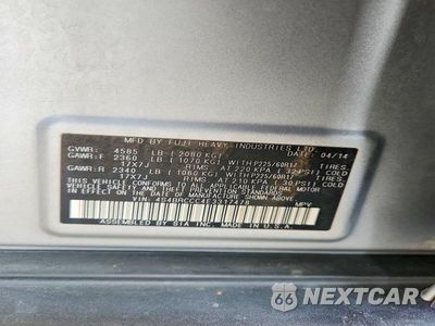 Zdjęcie 12 z 12 samochodu: 2014 SUBARU OUTBACK 2.5I PREMIUM VIN:4S4BRCCC4E3317478 - miniatura