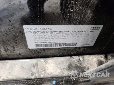 Zdjęcie 12 z 12 samochodu: 2016 AUDI A8 L QUATTRO VIN:WAU43AFD3GN006085 - miniatura