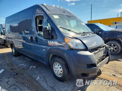 Czwarte zdjęcie samochodu z boku: 2019 RAM PROMASTER 3500 DELIVERY VAN VIN:3C6URVJG9KE544630 - miniatura