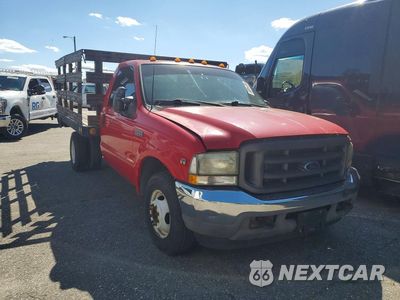 Czwarte zdjęcie samochodu z boku: 2002 FORD F350 SUPER DUTY VIN:1FDWF36LX2EC10473 - miniatura