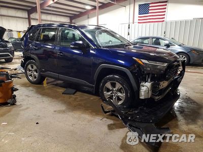 Czwarte zdjęcie samochodu z boku: 2022 TOYOTA RAV4 XLE VIN:4T3RWRFV7NU054654 - miniatura