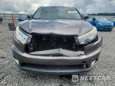 Piąte zdjęcie samochodu w środku: 2014 TOYOTA HIGHLANDER LIMITED VIN:5TDYKRFH9ES012442 - miniatura