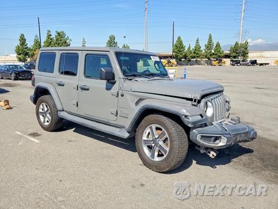 Czwarte zdjęcie samochodu z boku: 2019 JEEP WRANGLER UNLIMITED SAHARA VIN:1C4HJXEG9KW570948 - miniatura