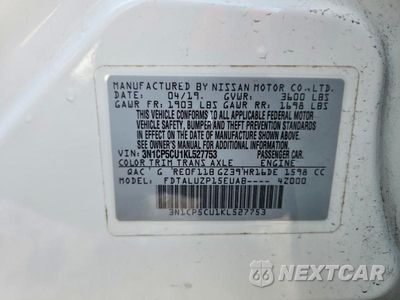Zdjęcie 14 z 14 samochodu: 2019 NISSAN KICKS SR VIN:3N1CP5CU1KL527753 - miniatura