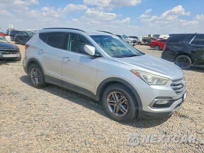 Czwarte zdjęcie samochodu z boku: 2018 HYUNDAI SANTA FE SPORT 2.4L VIN:5XYZUDLB5JG523249 - miniatura