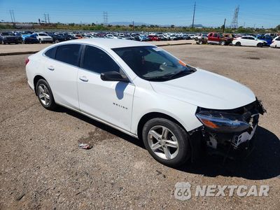 Czwarte zdjęcie samochodu z boku: 2020 CHEVROLET MALIBU LS VIN:1G1ZB5STXLF076986 - miniatura