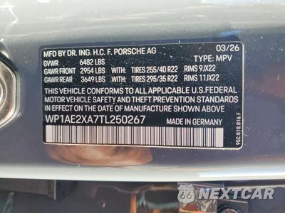 Zdjęcie 12 z 12 samochodu: 2026 PORSCHE MACAN GTS VIN:WP1AE2XA7TL250267 - miniatura