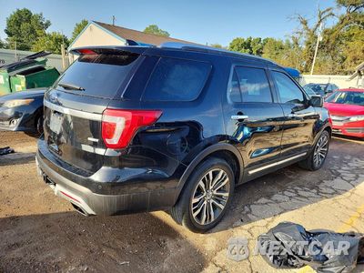 Trzecie zdjęcie samochodu z tyłu: 2017 FORD EXPLORER PLATINUM VIN:1FM5K8HT8HGD99087 - miniatura