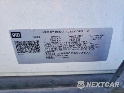 Zdjęcie 14 z 14 samochodu: 2023 CHEVROLET BOLT EV 1LT VIN:1G1FW6S00P4179497 - miniatura