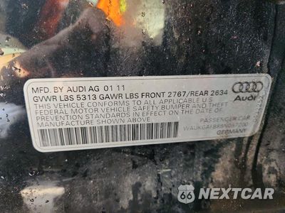 Zdjęcie 12 z 12 samochodu: 2011 AUDI A6 PRESTIGE VIN:WAUKGAFB8BN057200 - miniatura