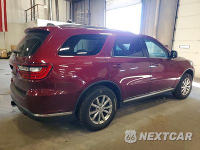 Trzecie zdjęcie samochodu z tyłu: 2017 DODGE DURANGO SXT VIN:1C4RDJAG9HC829463 - miniatura