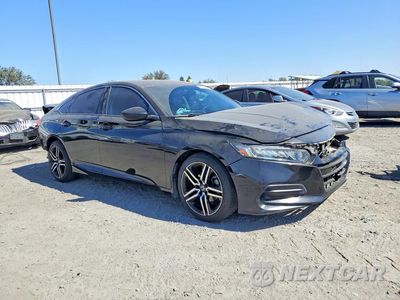 Czwarte zdjęcie samochodu z boku: 2020 HONDA ACCORD LX VIN:1HGCV1F12LA085931 - miniatura