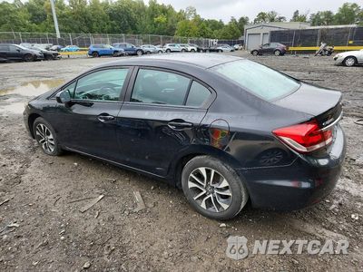 Drugie zdjęcie samochodu z przodu: 2014 HONDA CIVIC EX VIN:19XFB2F84EE204277 - miniatura