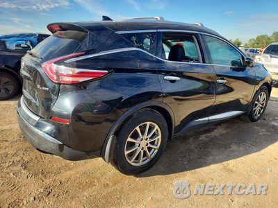 Trzecie zdjęcie samochodu z tyłu: 2017 NISSAN MURANO SL VIN:5N1AZ2MH2HN146643 - miniatura