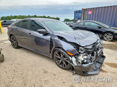 Czwarte zdjęcie samochodu z boku: 2021 HONDA CIVIC SPORT VIN:2HGFC2F86MH512245 - miniatura