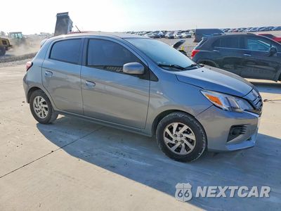 Czwarte zdjęcie samochodu z boku: 2021 MITSUBISHI MIRAGE ES VIN:ML32AUHJ0MH010158 - miniatura