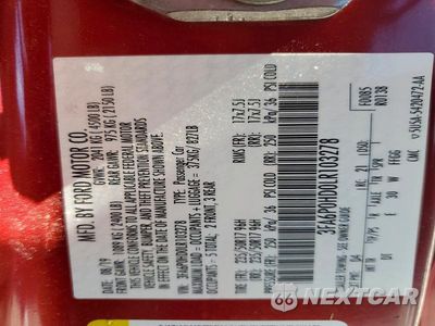 Zdjęcie 12 z 12 samochodu: 2020 FORD FUSION SE VIN:3FA6P0HD0LR103278 - miniatura