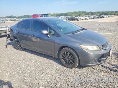 Czwarte zdjęcie samochodu z boku: 2013 HONDA CIVIC LX VIN:19XFB2F52DE218330 - miniatura